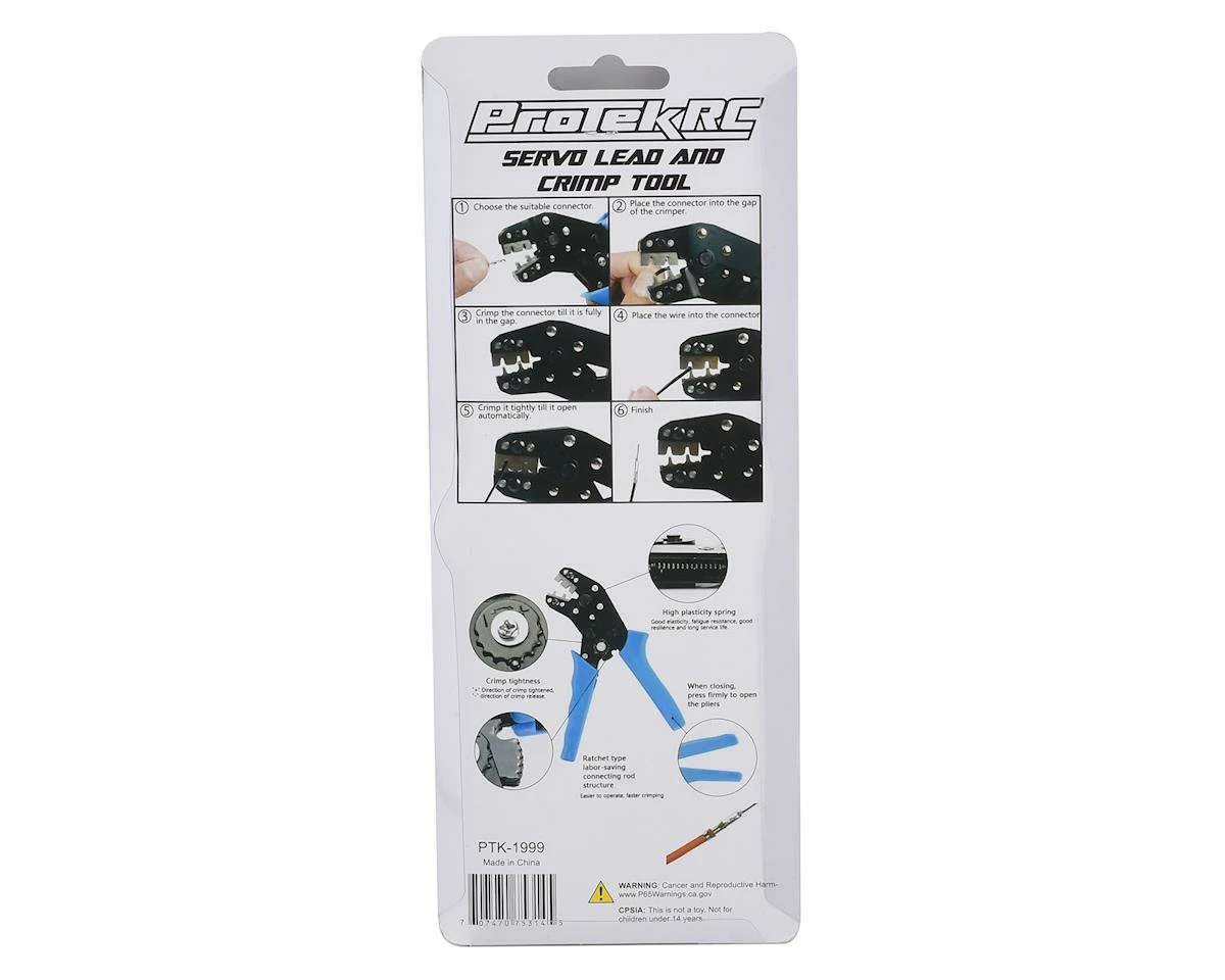 ProTek RC Servo Lead & Terminal Crimping Tool - Image 4