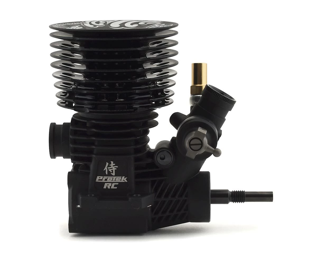 ProTek RC Samurai R03 3-Port .21 Competition Nitro Engine w/22E Carburetor (Turbo Plug) - Image 2