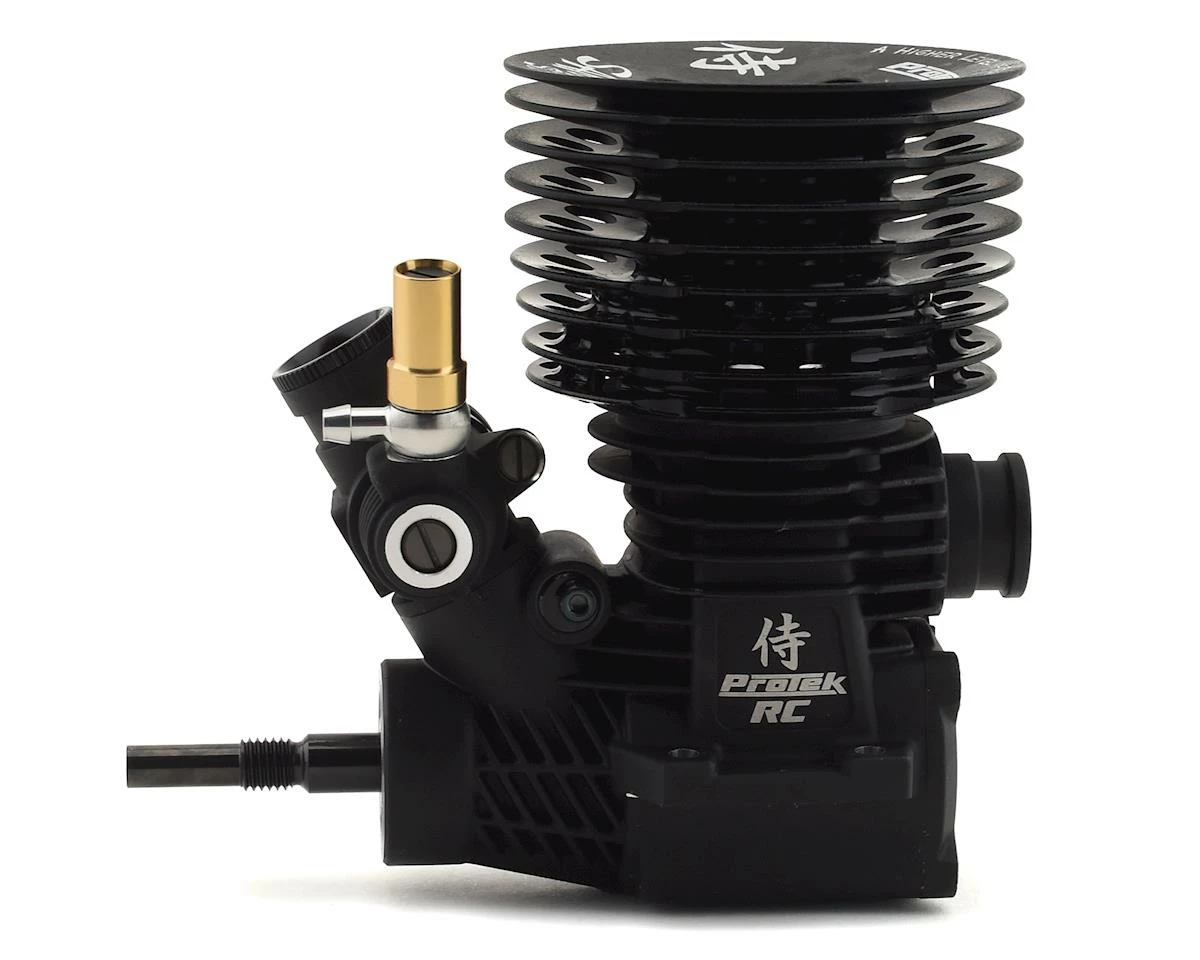 ProTek RC Samurai R03 3-Port .21 Competition Nitro Engine w/22E Carburetor (Turbo Plug) - Image 4