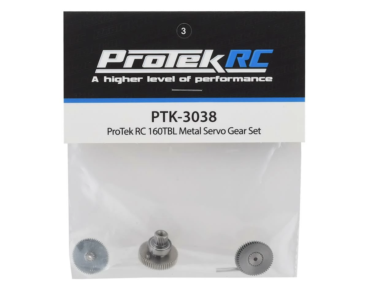 ProTek RC 160TBL Metal Servo Gear Set - Image 2